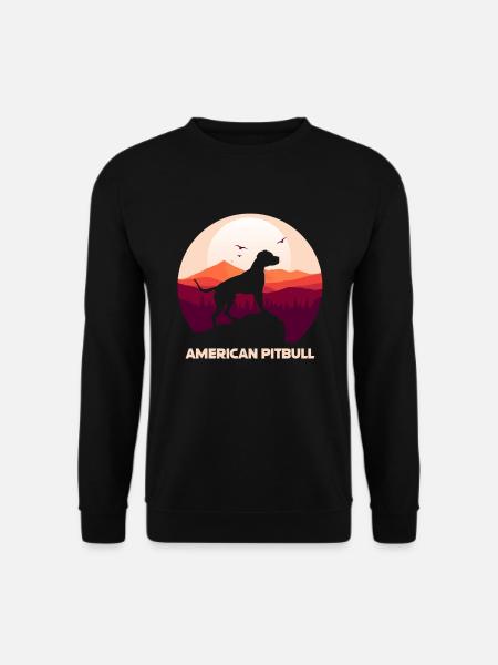 American Pit Bull Terrier - Unisex Sweatshirt - black