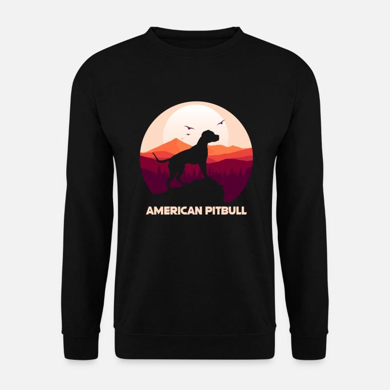 American Pit Bull Terrier - Sweat-shirt Unisexe - noir