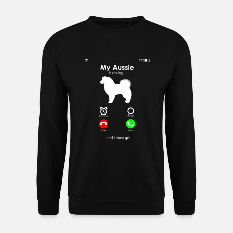 Australian Shepherd Gift - Unisex Sweatshirt - black