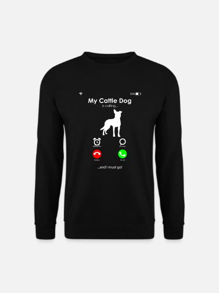 Australian Cattle Dog - Unisex Pullover - Schwarz