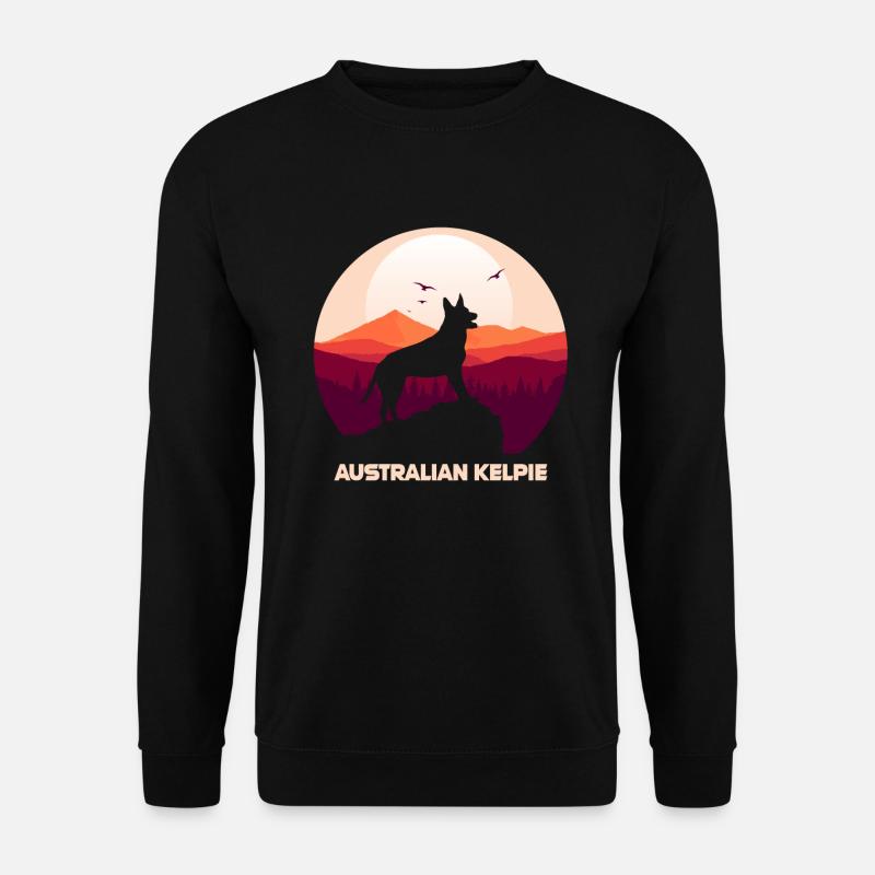 Australian Kelpie - Unisex Pullover - Schwarz