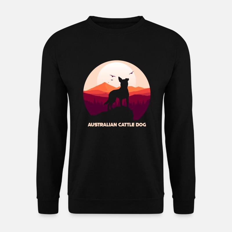 Bouvier australien - Sweat-shirt Unisexe - noir