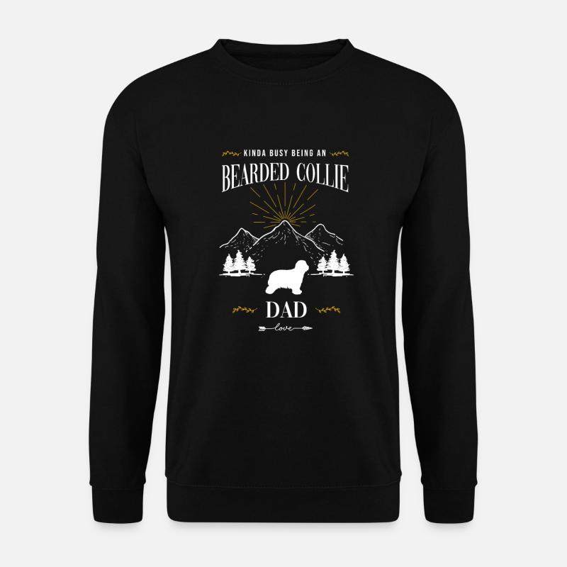 Bearded Collie - Unisex Pullover - Schwarz