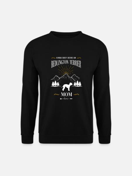 Bedlington Terrier - Unisex Pullover - Schwarz