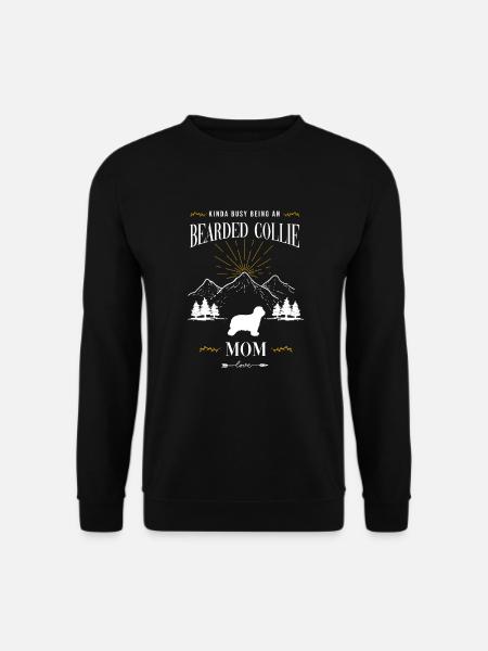 Bearded Collie - Unisex Pullover - Schwarz