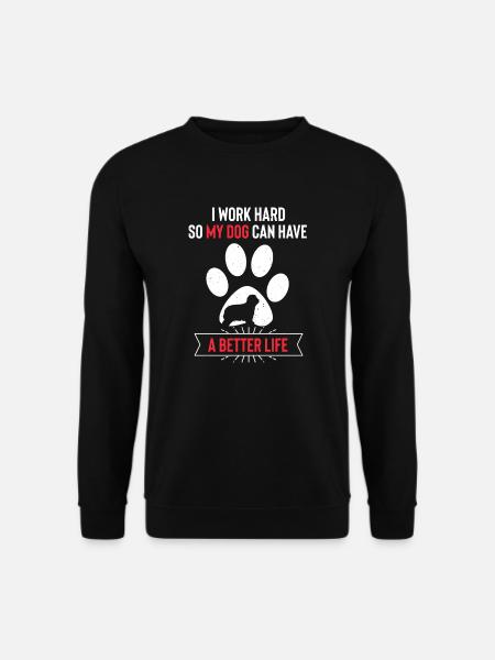 Bearded Collie - Unisex Pullover - Schwarz