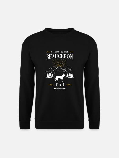 Beauceron Hund - Unisex Pullover - Schwarz
