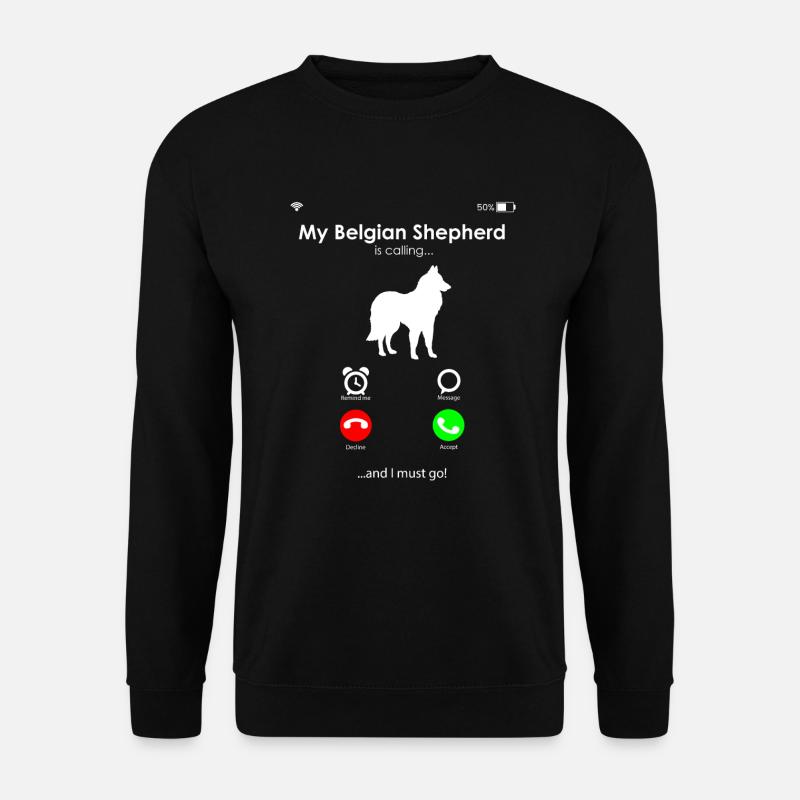 Belgian Shepherd - Unisex Sweatshirt - black