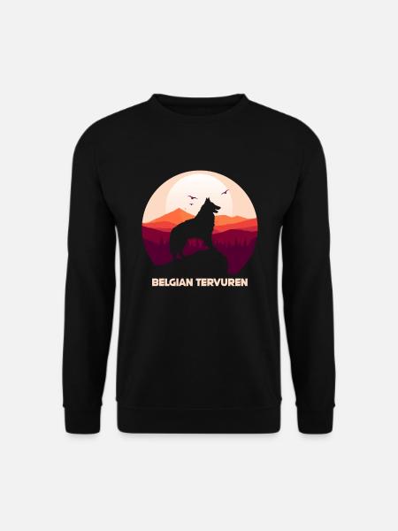 Belgian Tervuren - Unisex Sweatshirt - black
