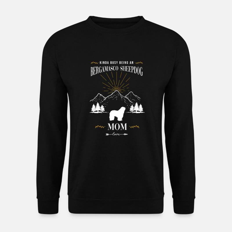 Bergamo Shepherd Dog - Unisex Sweatshirt - black
