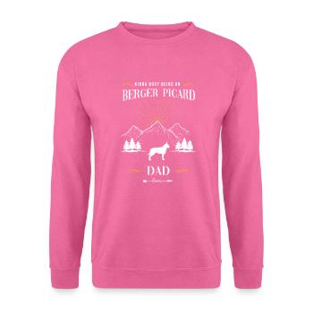 Berger de Picardie - Berger Picard - Unisex Pullover - Pink - Vorne