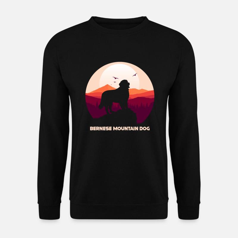 Bouvier bernois - Sweat-shirt Unisexe - noir