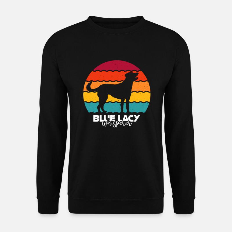 Blue Lacy - Unisex Pullover - Schwarz