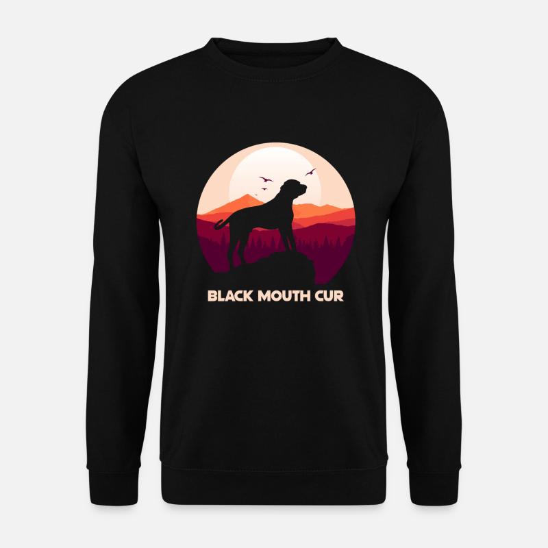 Black Mouth Cur - Unisex Sweatshirt - black