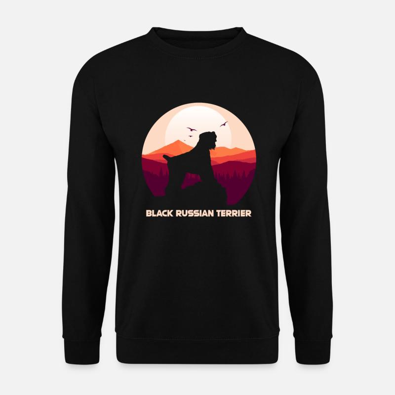 Black Russian Terrier - Unisex Sweatshirt - black