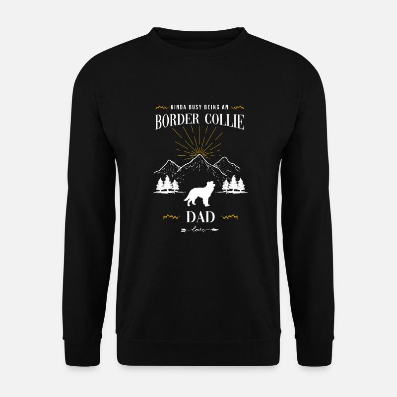 Border Collie - Sweat-shirt Unisexe - noir