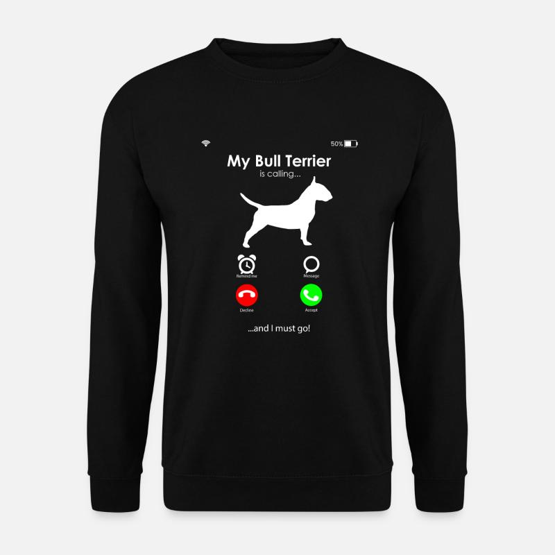 Bullterrier Bull Terrier - Sweat-shirt Unisexe - noir