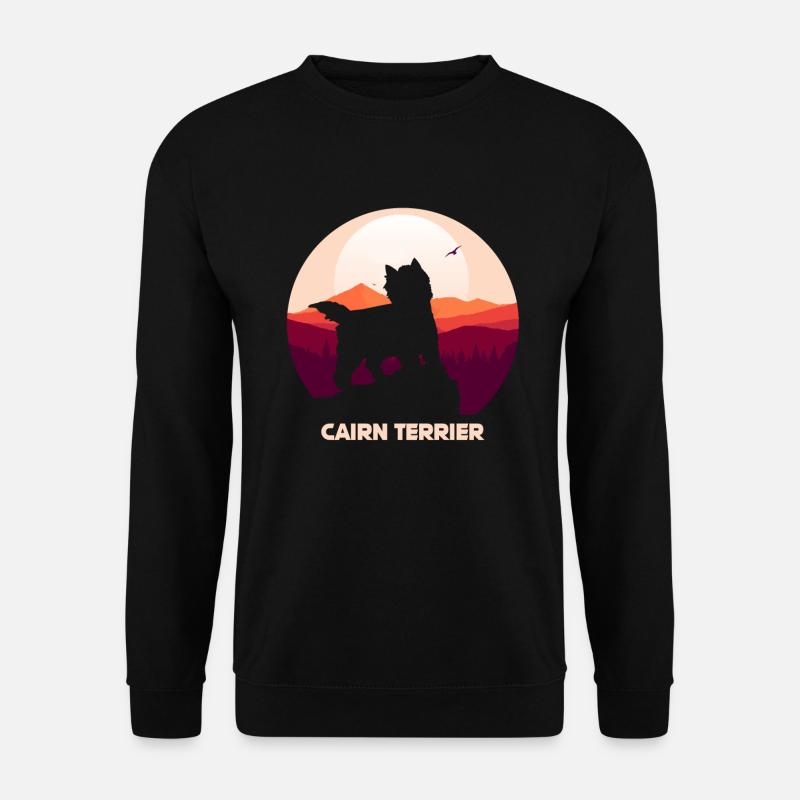 Cairn Terrier - Unisex Pullover - Schwarz