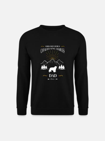 Cavalier King Charles Spaniel Geschenk - Unisex Pullover - Schwarz