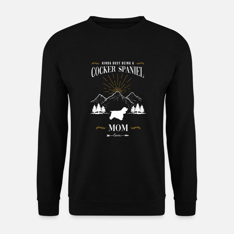 Cocker Spaniel - Unisex Pullover - Schwarz
