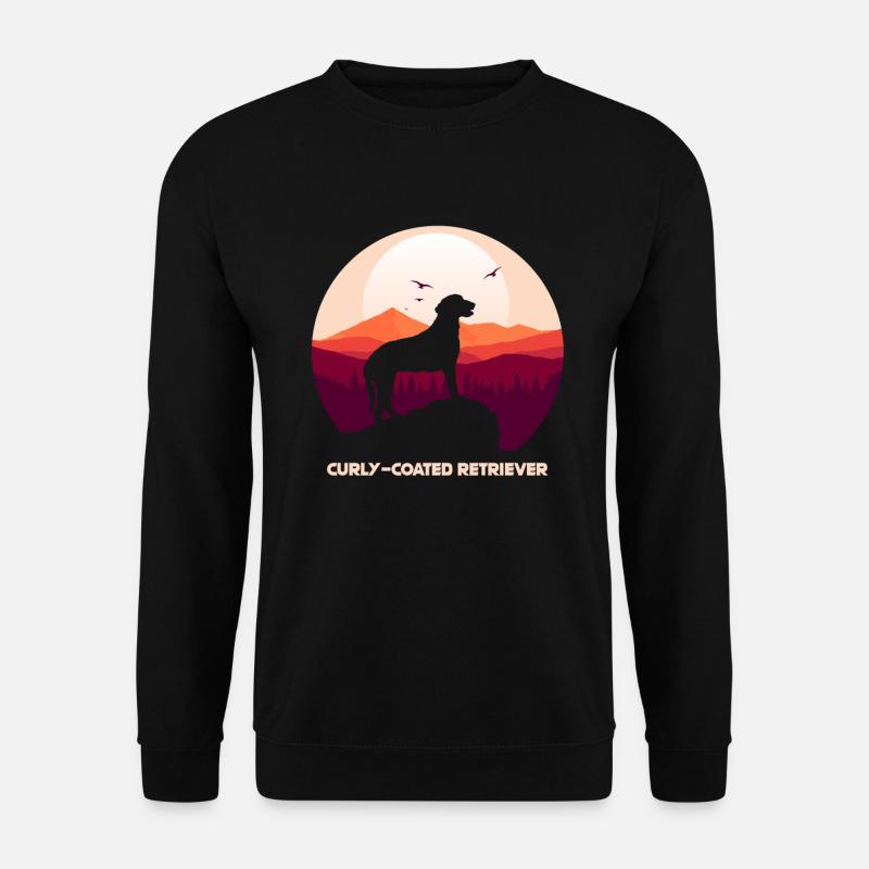 Curly Coated Retriever - Unisex Sweatshirt - black