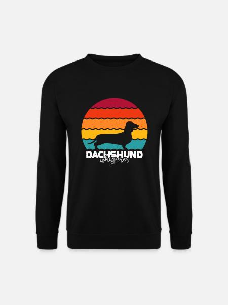 Dackel - Unisex Pullover - Schwarz