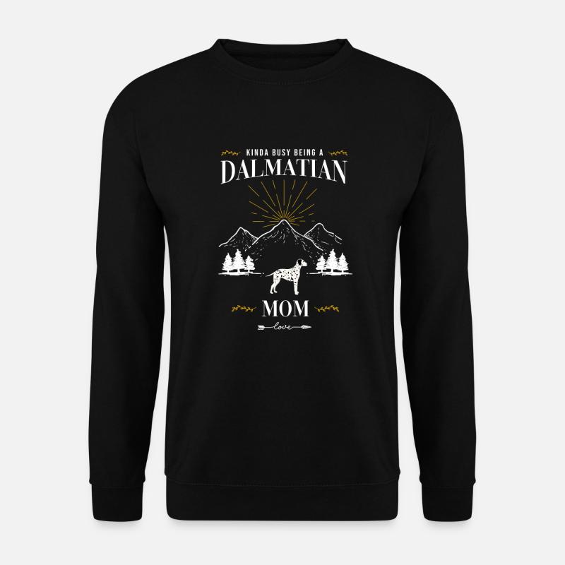 Dalmatian - Unisex Sweatshirt - black