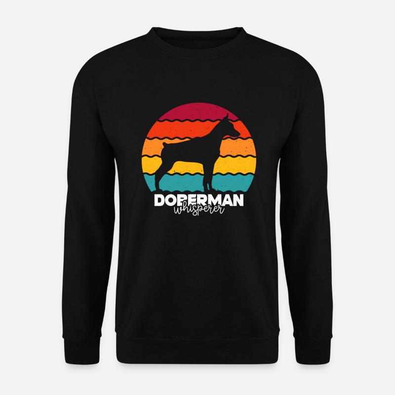 Doberman - Unisex Sweatshirt - black