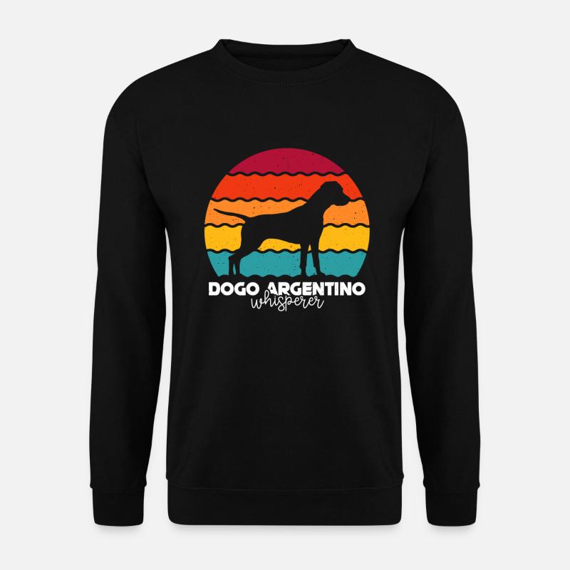 Dogo Argentino - Unisex Pullover - Schwarz