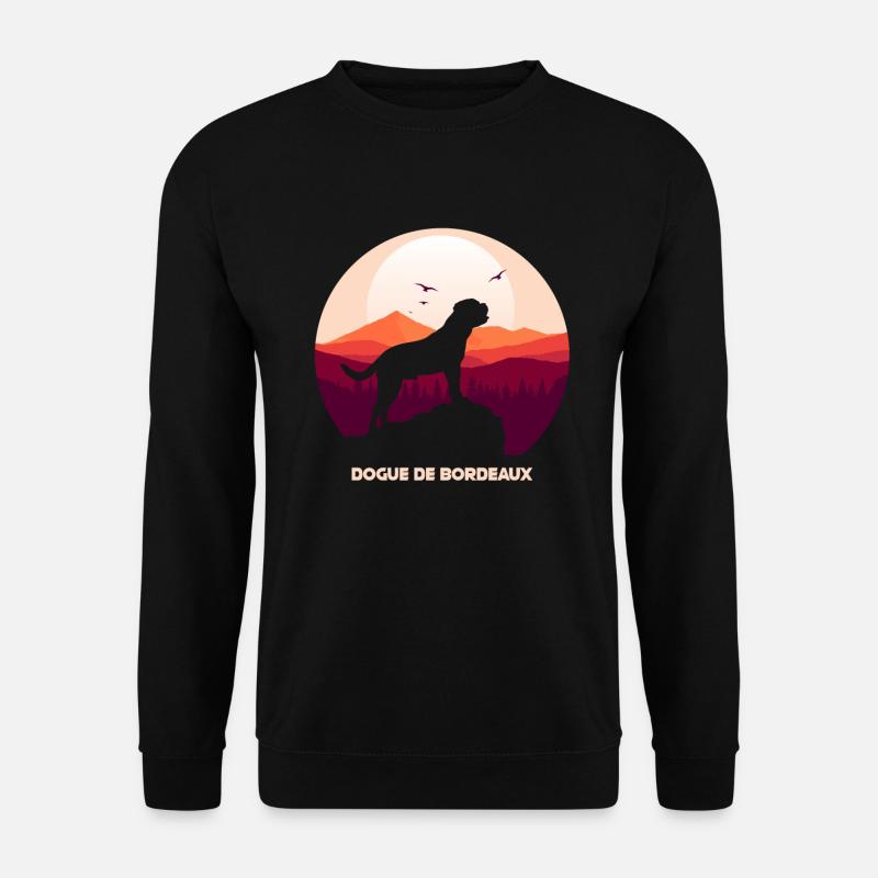 Dogue de Bordeaux - Sweat-shirt Unisexe - noir