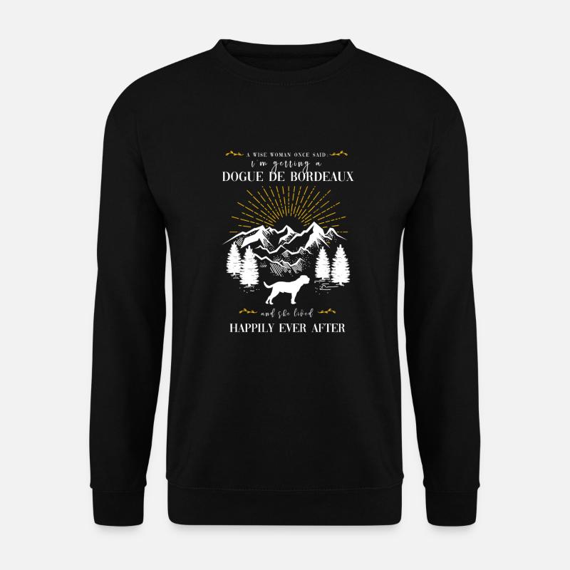 Dogue de Bordeaux - Sweat-shirt Unisexe - noir