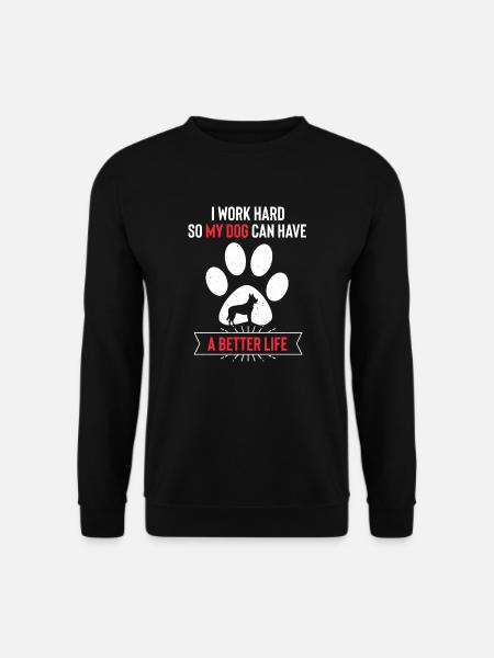 Holländischer Schäferhund Hollandse Herdershond - Unisex Pullover - Schwarz