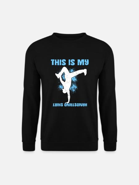 Das ist mein Handstand Cool - Unisex Pullover - Schwarz