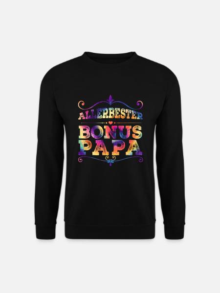 Bonus Papa - Unisex Pullover - Schwarz