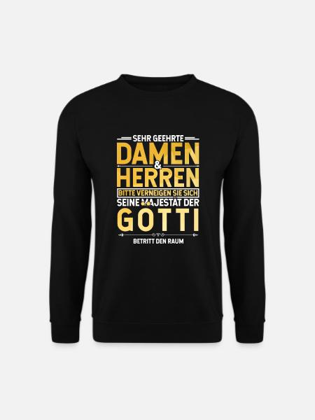 Götti Geschenkidee - Unisex Pullover - Schwarz