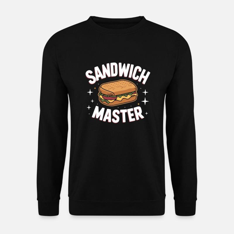 Sandwich Master - Unisex Pullover - Schwarz
