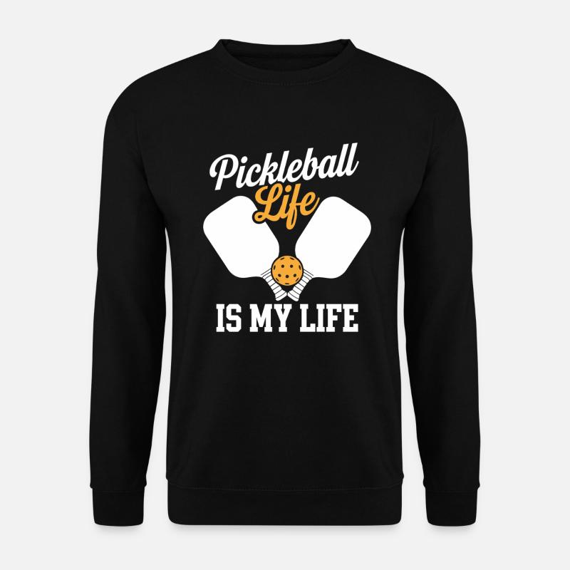 Pickleball Leben - Unisex Pullover - Schwarz