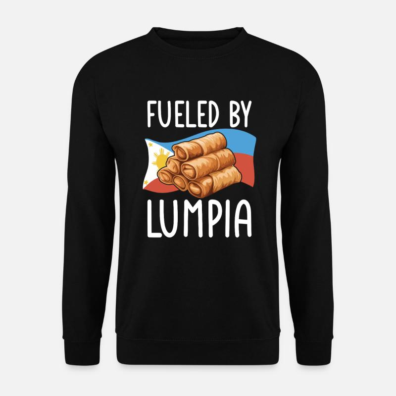Lumpia Filipino Spring Rolls - Unisex Sweatshirt - black