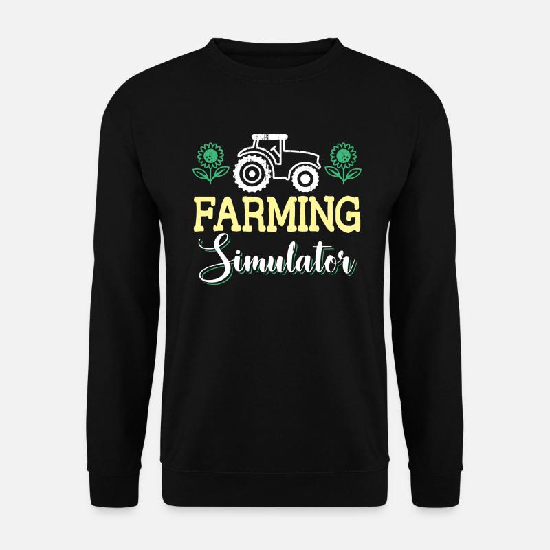 Geschenkidee für Bauern - Unisex Pullover - Schwarz