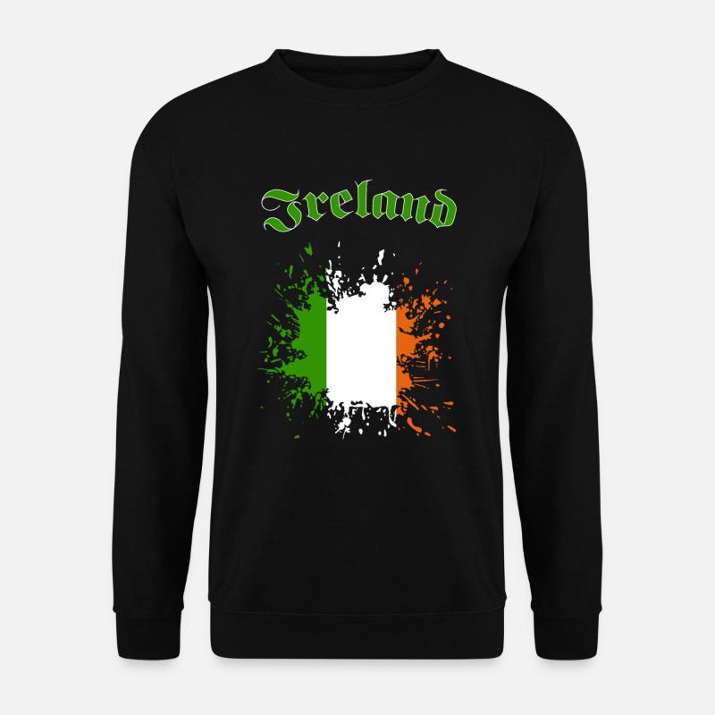 Ireland - Unisex Pullover - Schwarz