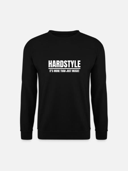 Hardstyle Merchandise | Hardstyle More Than Music! - Unisex Pullover - Schwarz