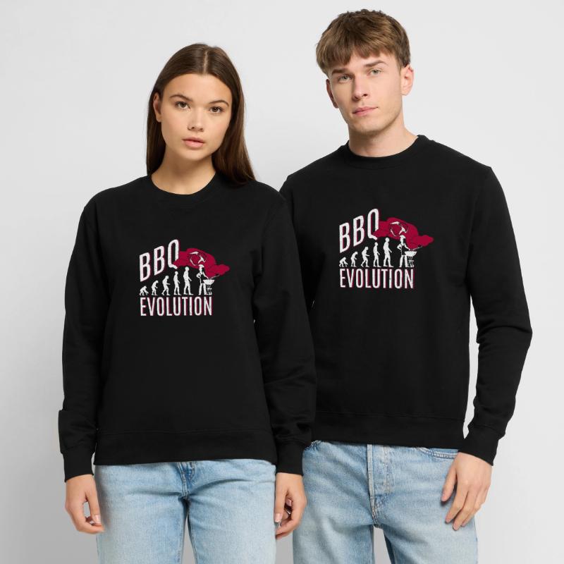 BBQ Evolution - BBQ Sweat-shirt Unisexe