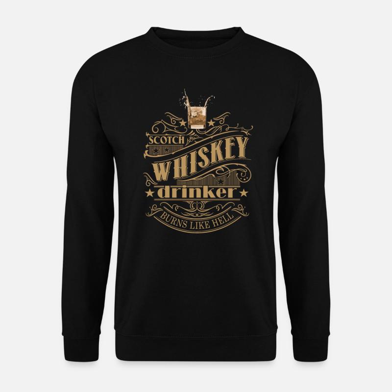 Whiskey Drinker - Unisex Pullover - Schwarz