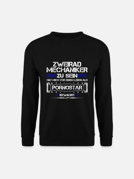 ZWEIRADMECHANIKER ZU SEIN.... - Unisex Pullover - Schwarz
