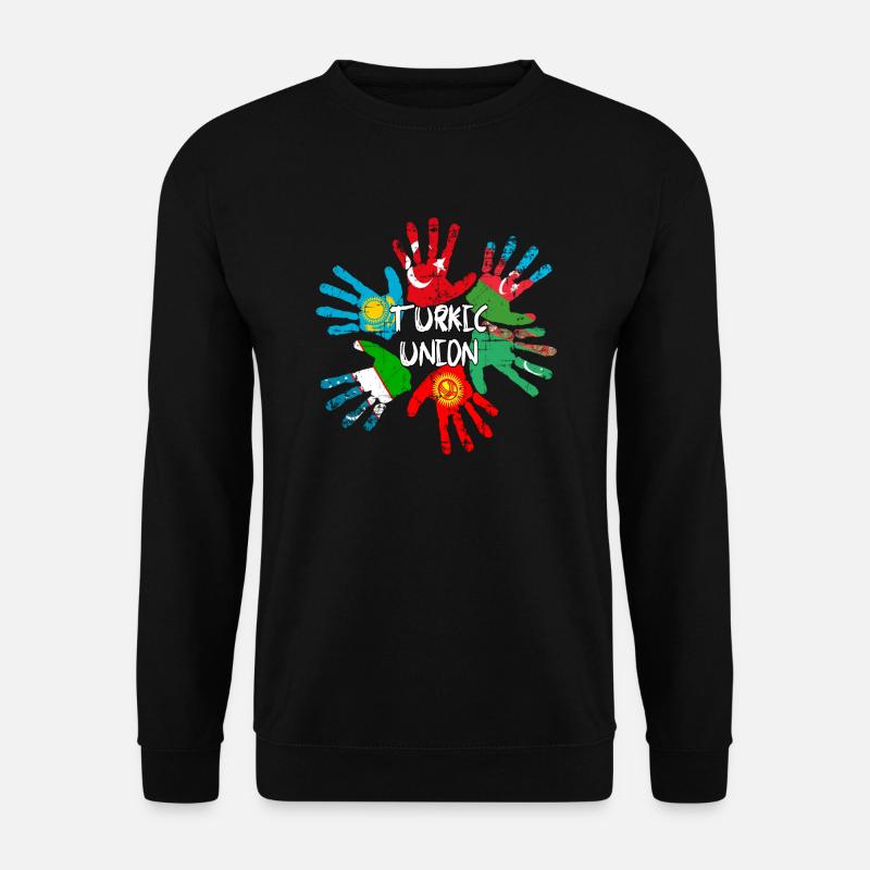 Turkic Union - Unisex Pullover - Schwarz
