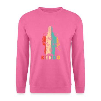 Kata Kenjutsu Shinai Samurai Kendo - Unisex Pullover - Pink - Vorne
