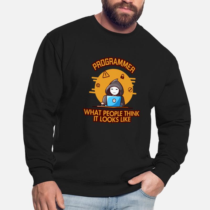 Programmer Looks Like Softwareentwickler Coder Unisex Pullover