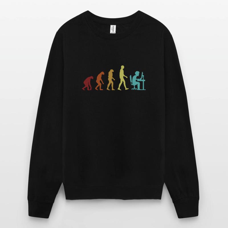 Programmer Evolution Softwareingenieur Coder Unisex Pullover