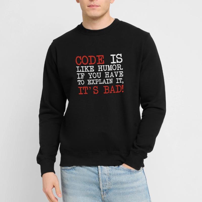 Code Explanation Developer Softwareentwickler Unisex Pullover