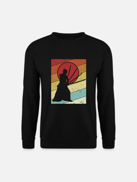 Kata Kenjusu Katana Samurai Kendo - Unisex Sweatshirt - black